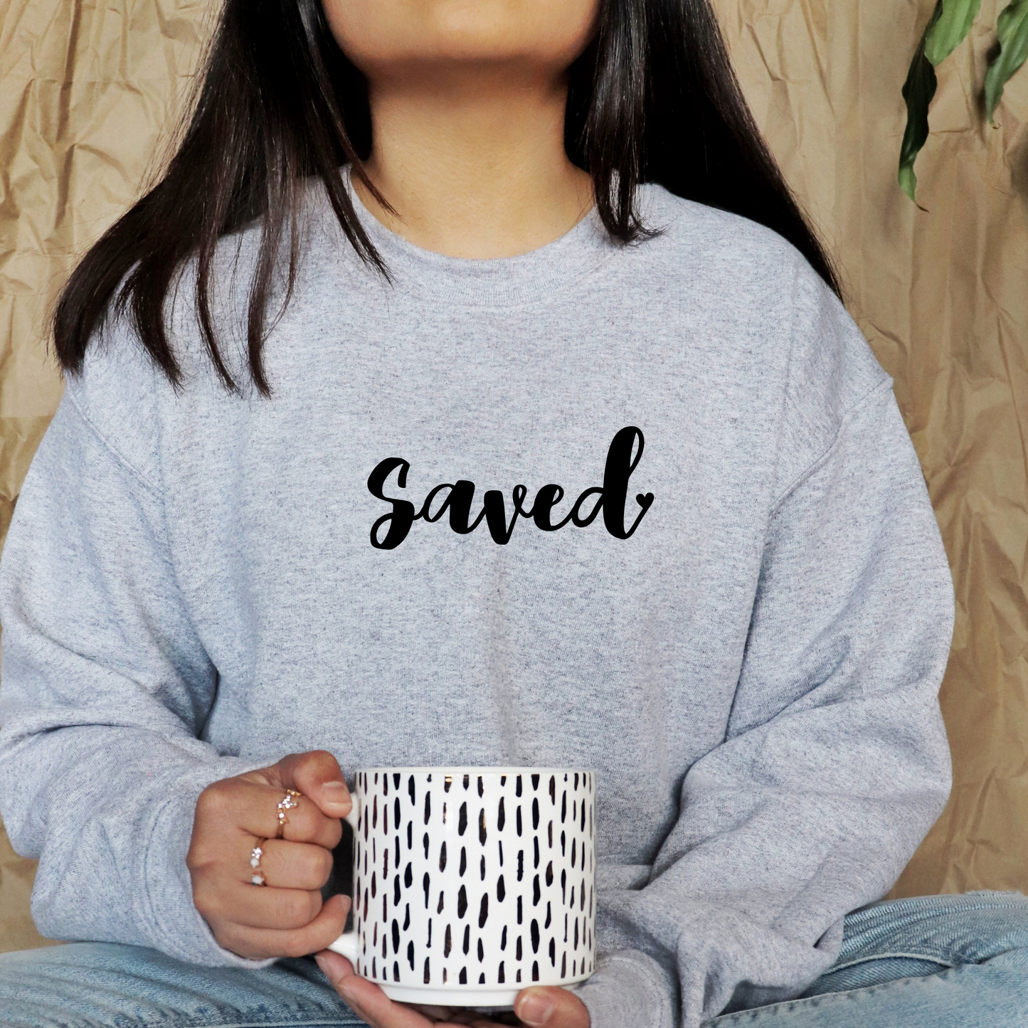 "Saved" Crewneck